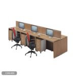 Spanish MDF wood workstation - CEM-009 - Image 2
