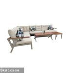 Ivana rattan dining set for 6 peop- OS-394 - Image 2