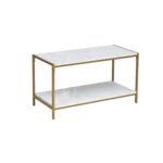 High quality metal and marble coffee table - OMM-042 - Image 3