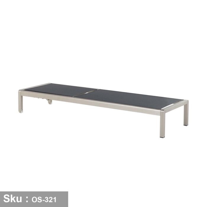 Aluminum Chaise Lounge 65X200cm - OS-321 - Image 2