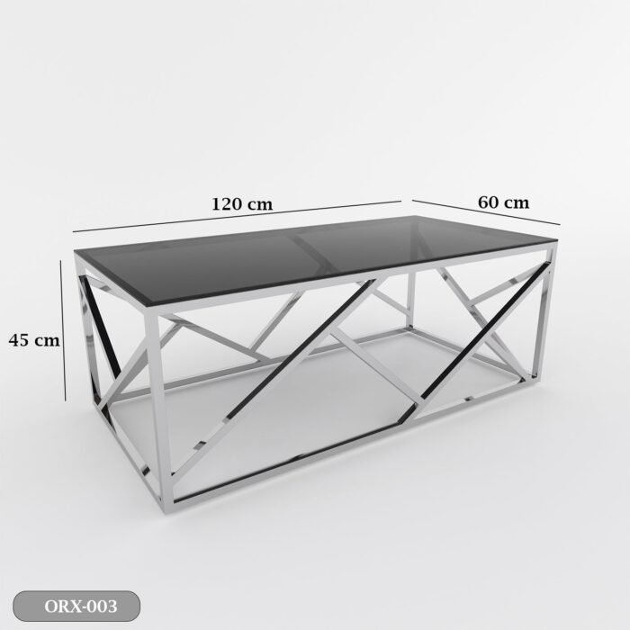 Stainless Steel Coffee Table - ORX-003 - Image 3
