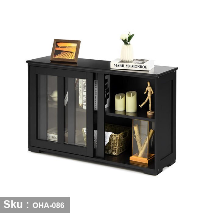 Beech wood buffet and counter - OHA-086 - Image 2