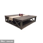 Swedish wood coffee table - OHA-069 - Image 2