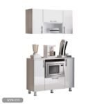 Complete kitchen with wood countertops with MDF layer - KYN-153 - Image 2