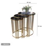 Stainless Steel Side Table - ORX-058 - Image 3