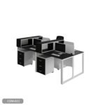 Spanish MDF wood workstation - CEM-022 - Image 2
