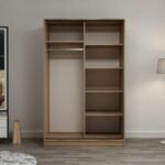MDF wood wardrobe with HPL layer - KYN-109 - Image 4