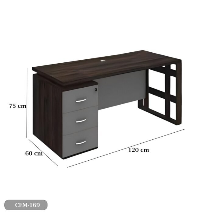 Spanish MDF Employee Desk - CEM-169 - Image 3