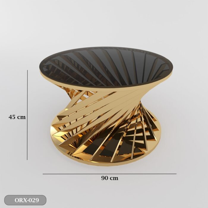 Stainless Steel Coffee Table - ORX-029 - Image 3
