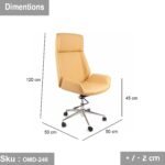 High quality director chair - leather - OMD-246 - Image 3
