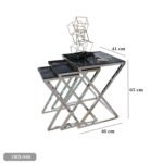 Stainless Steel Side Table - ORX-048 - Image 3