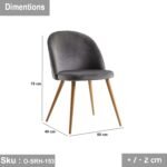 Wooden dining set - O-SRH-153 - Image 2