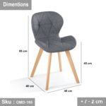 Leather office chair - OMD-165 - Image 3