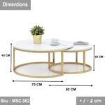 Pepper coffee table, iron, electrostatic paint - Image 2