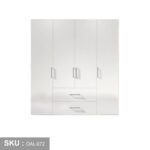 High quality MDF wood wardrobe - OAL-072 - Image 2
