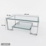 Stainless Steel Coffee Table - ORX-004 - Image 3