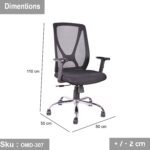 Imported Office Chair - OMD-307 - Image 3