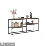 Electrostatic painted metal console - MTC-115 - Image 2
