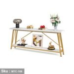 Electrostatic painted metal console - MTC-108 - Image 2