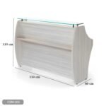 Reception desk - Reception Counter - Spanish MDF wood - CEM-101 - Image 3