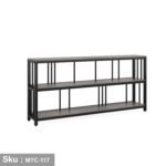 Electrostatic painted metal console - MTC-117 - Image 2