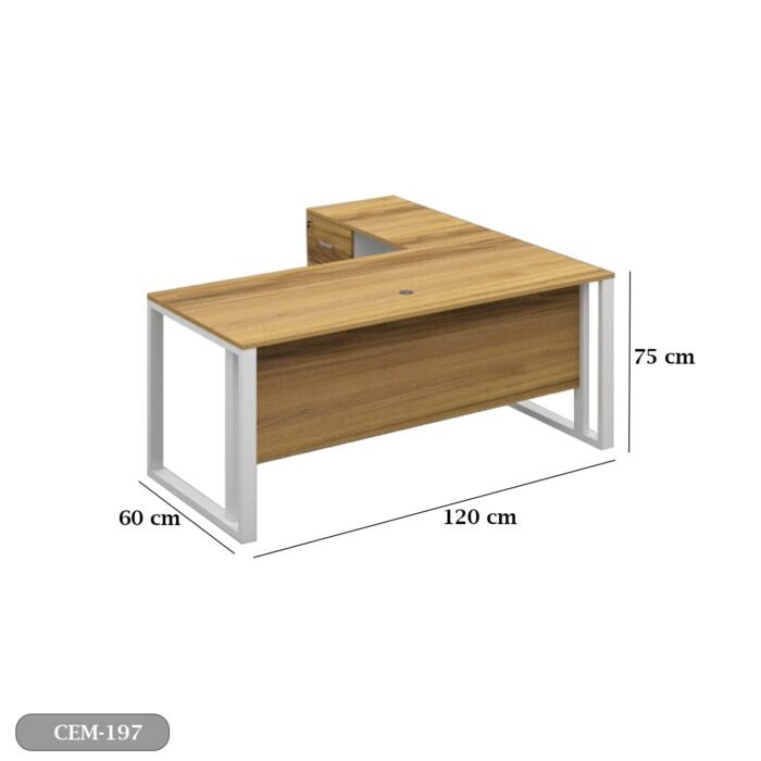 Spanish MDF Employee Desk - CEM-197 - Image 3