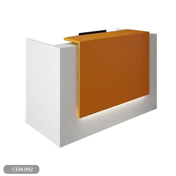 Reception desk - Reception Counter - Spanish MDF wood - CEM-092 - Image 2