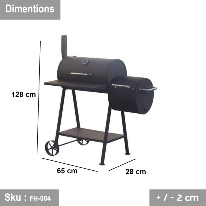 Grand Family Charcoal Grill - Perfect for outdoor family gatherings - Image 3