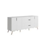 White MDF Buffet - 180 x 100 x 40 cm - OSM-559 - Image 3