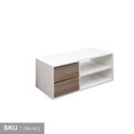 High quality MDF wooden shoe cabinet - OAL-012 - Image 2