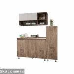 High quality MDF wood 3 piece kitchen - O-SRH-130 - Image 2