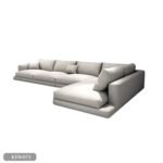 Beech wood corner with linen or velvet fabric - KYN-073 - Image 2