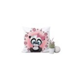Plush children's pillow in linen - PRV-016 - Image 2