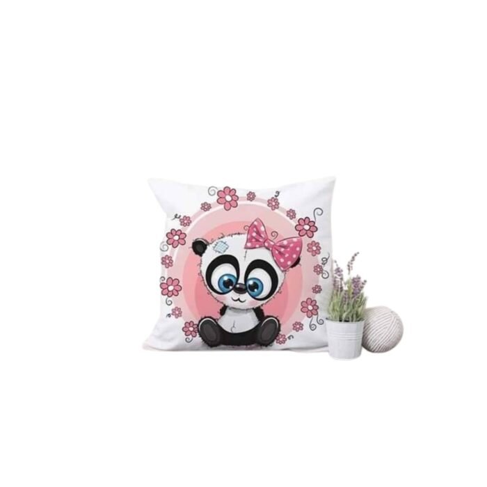Plush children's pillow in linen - PRV-016 - Image 2