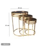 Stainless Steel Side Table - ORX-059 - Image 3