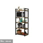 Kitchen display unit, steel and wood - SRS-046 - Image 2