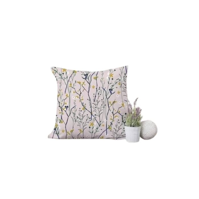 Velvet Cushion in Linen - PRV-011 - Image 2