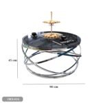 Stainless Steel Coffee Table - ORX-016 - Image 3