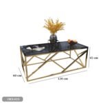 Stainless Steel Coffee Table - ORX-019 - Image 3