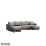 Beech wood corner with linen or velvet fabric - KYN-040 - Image 2