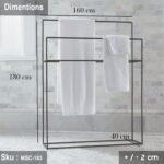 Iron clothes hanger with electrostatic paint - Image 2