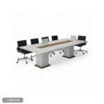 Meeting tab- 240x120 - Spanish MDF wood with metal chassis - CEM-038 - Image 2