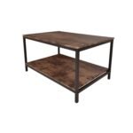 High quality metal and wood coffee table - OMM-033 - Image 2