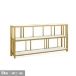 Electrostatic painted metal console - MTC-118 - Image 2