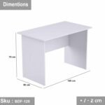 High quality MDF wood desk 50X100cm-BDF-120 - Image 3