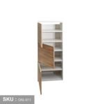 High quality MDF wooden shoe cabinet - OAL-011 - Image 2