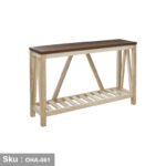 Swedish Wood Console - OHA-061 - Image 2