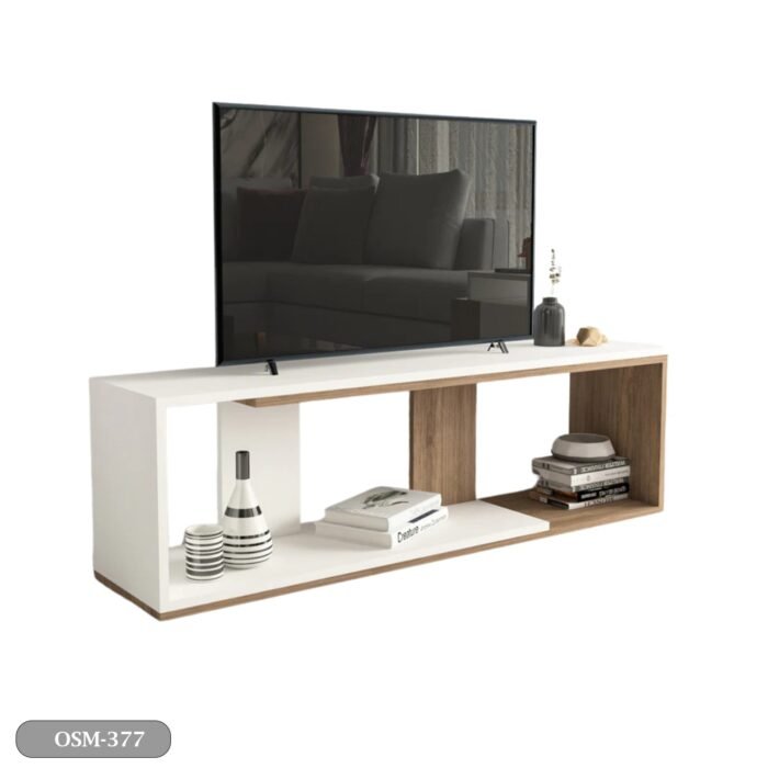 TV table - high quality MDF wood with HPL layer - OSM-377 - Image 2