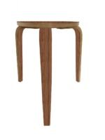 triangular shaped Brown Coffee Table for Living Room Wooden chair Home Furniture for Bedroom Kitchen Office - Image 4