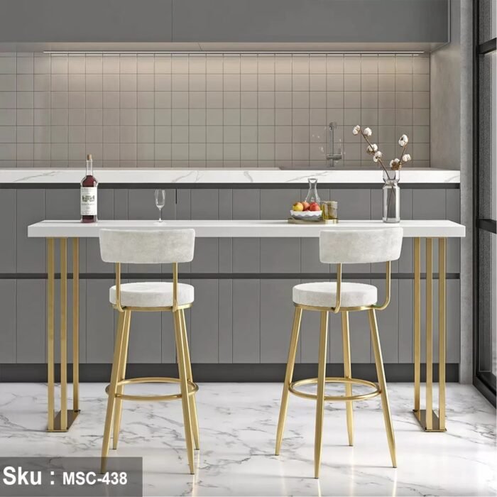 Turkish marble bar set - MSC-438 - 103cmX50cm - Image 3